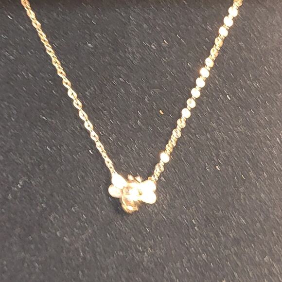 Kays 10kt Gold Honey Bee Pendant Necklace Delicate 18" - Picture 6 of 8